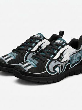 Philadelphia Eagles Super Bowl Champions Sneakers Men’s Sz 8 NEW